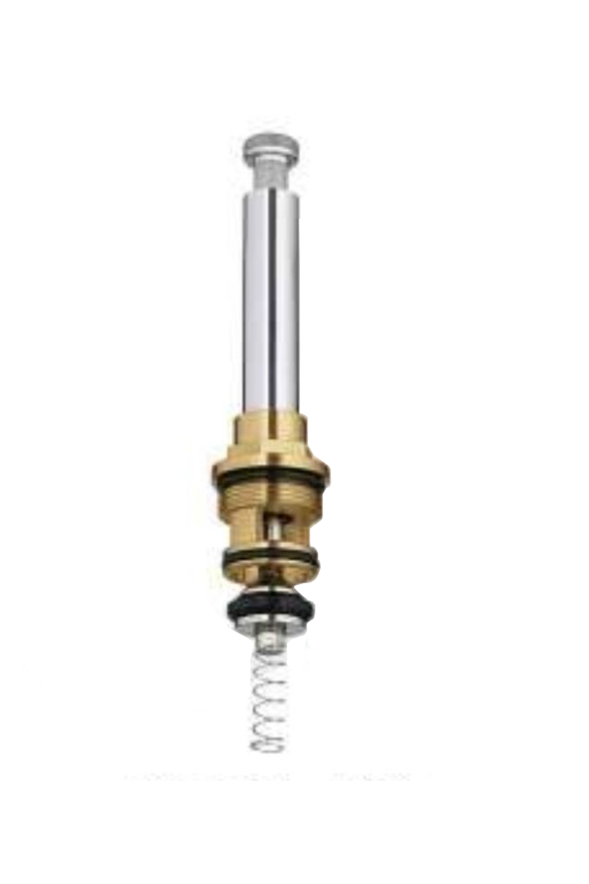 Cp Brass Push Button Assembly For Divitor (grohe) 