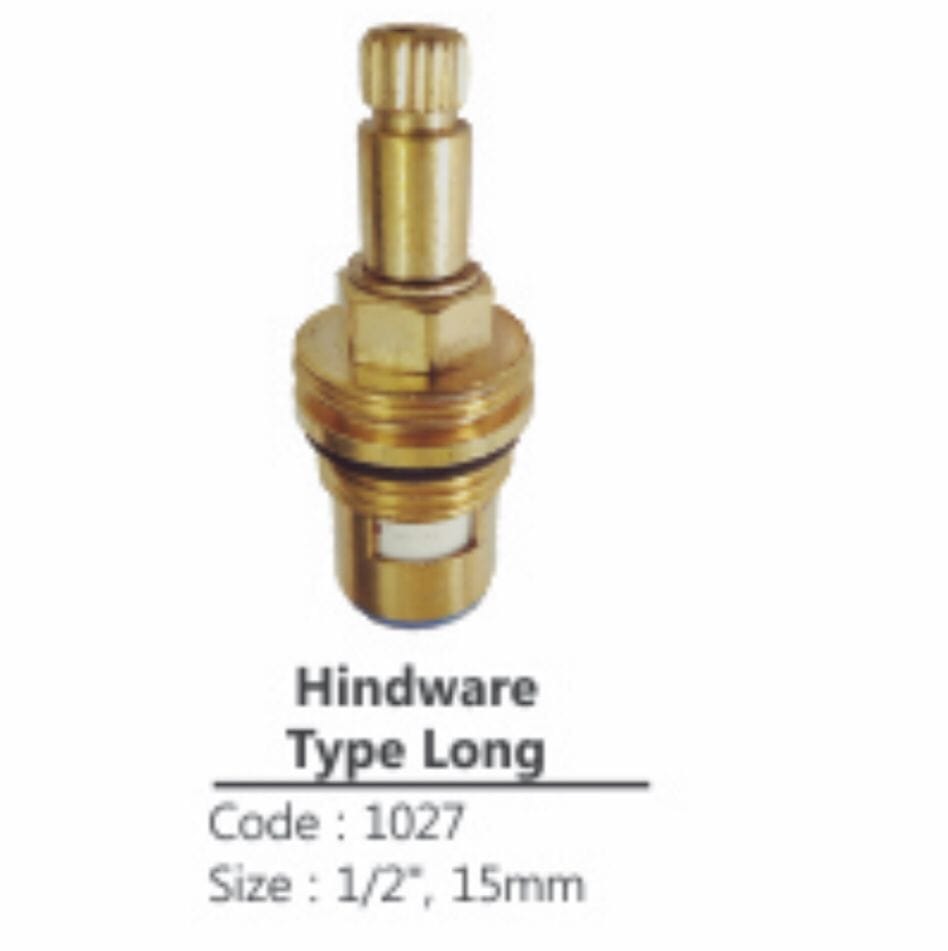 Bib Cock Disc Long (1/2" -8.80) Hindware