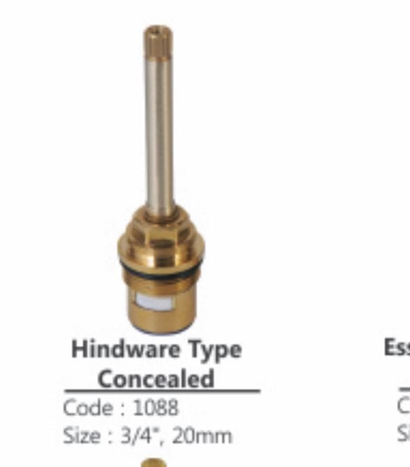 Disc Concealed (hindware 3/4")