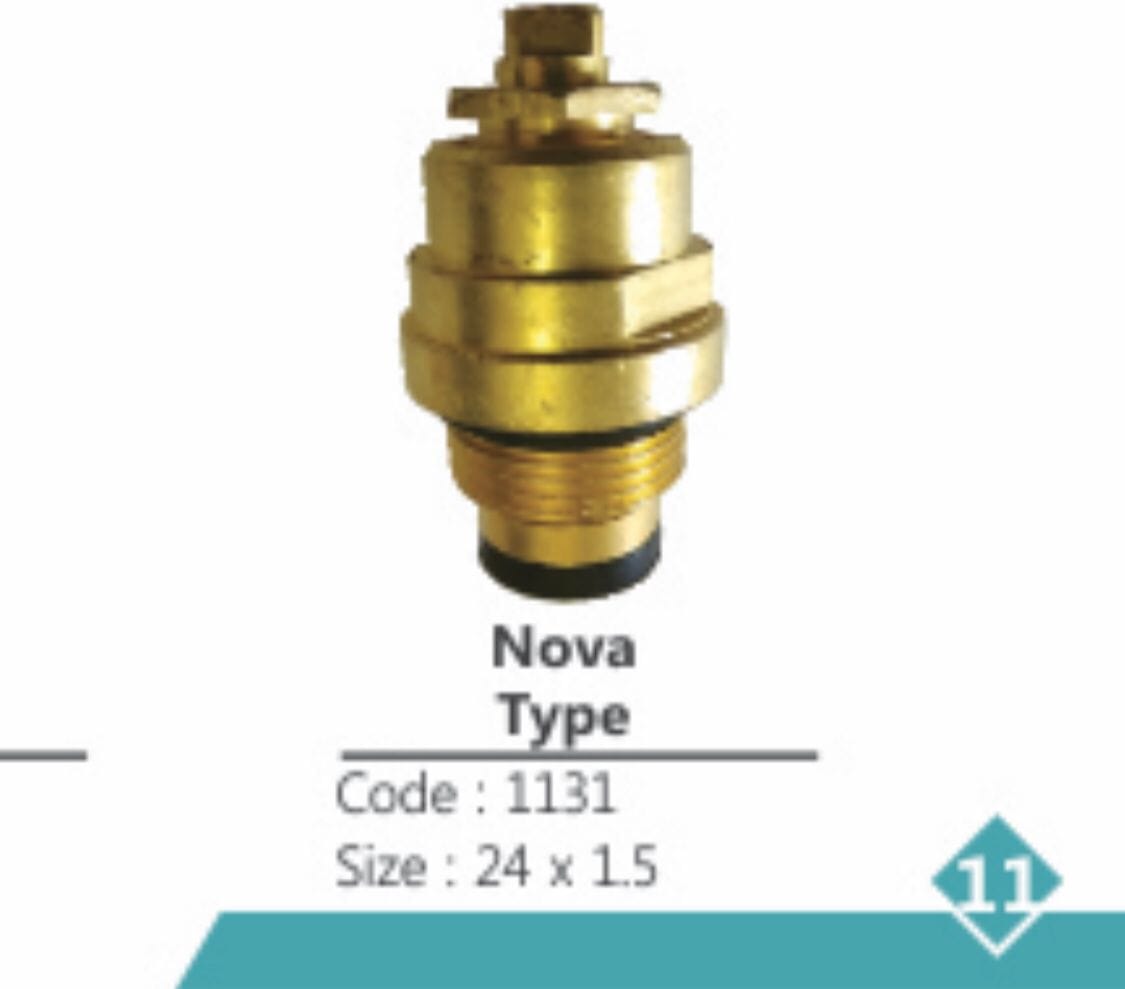 Bib Cock Spandle 3/4"(nova New) Square Punch