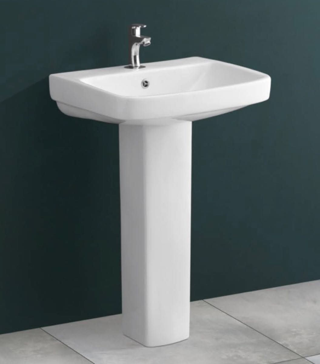 Wash Basin With Pedestal Vista