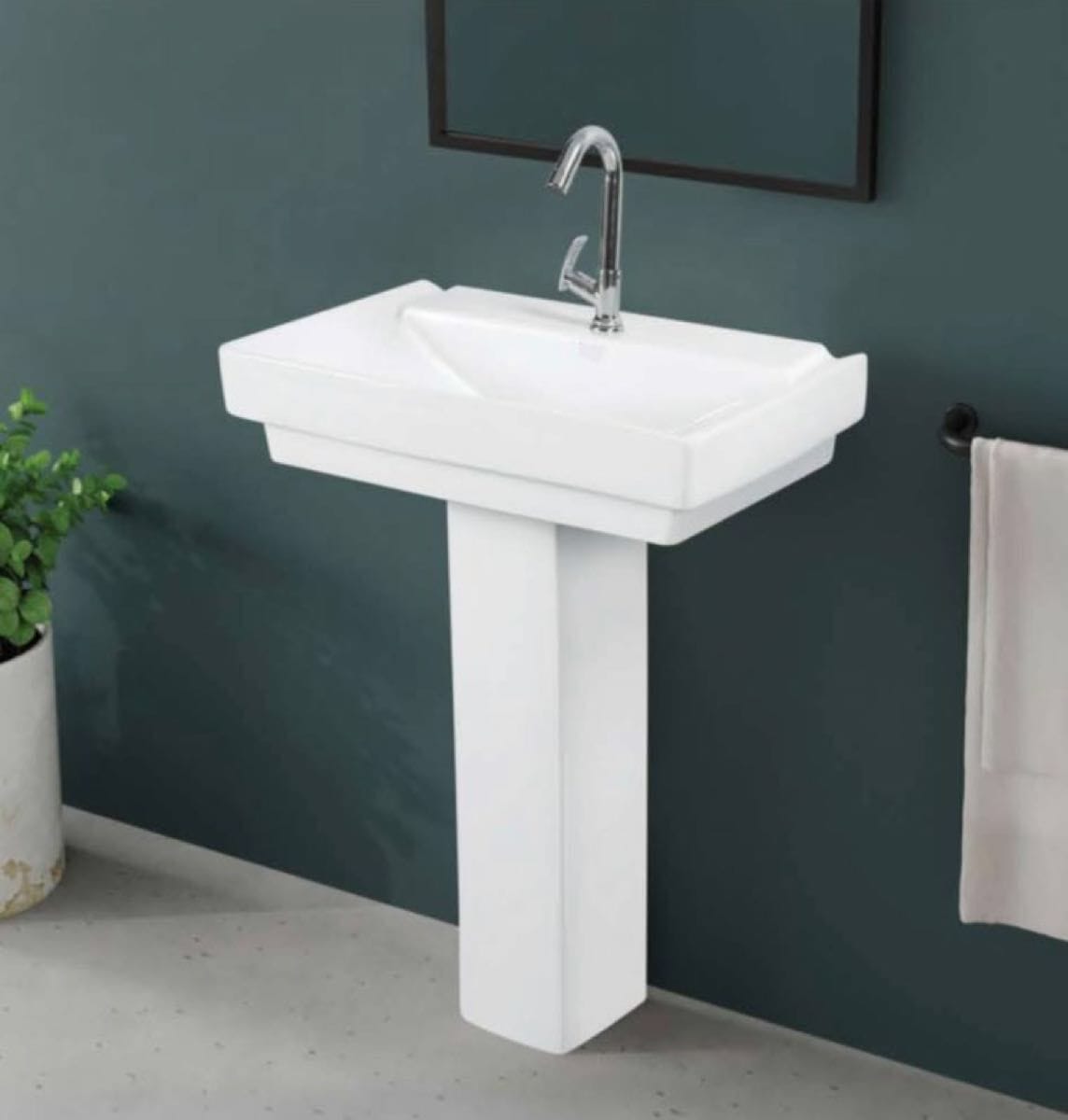 Wash Basin With Pedestal Prosk 