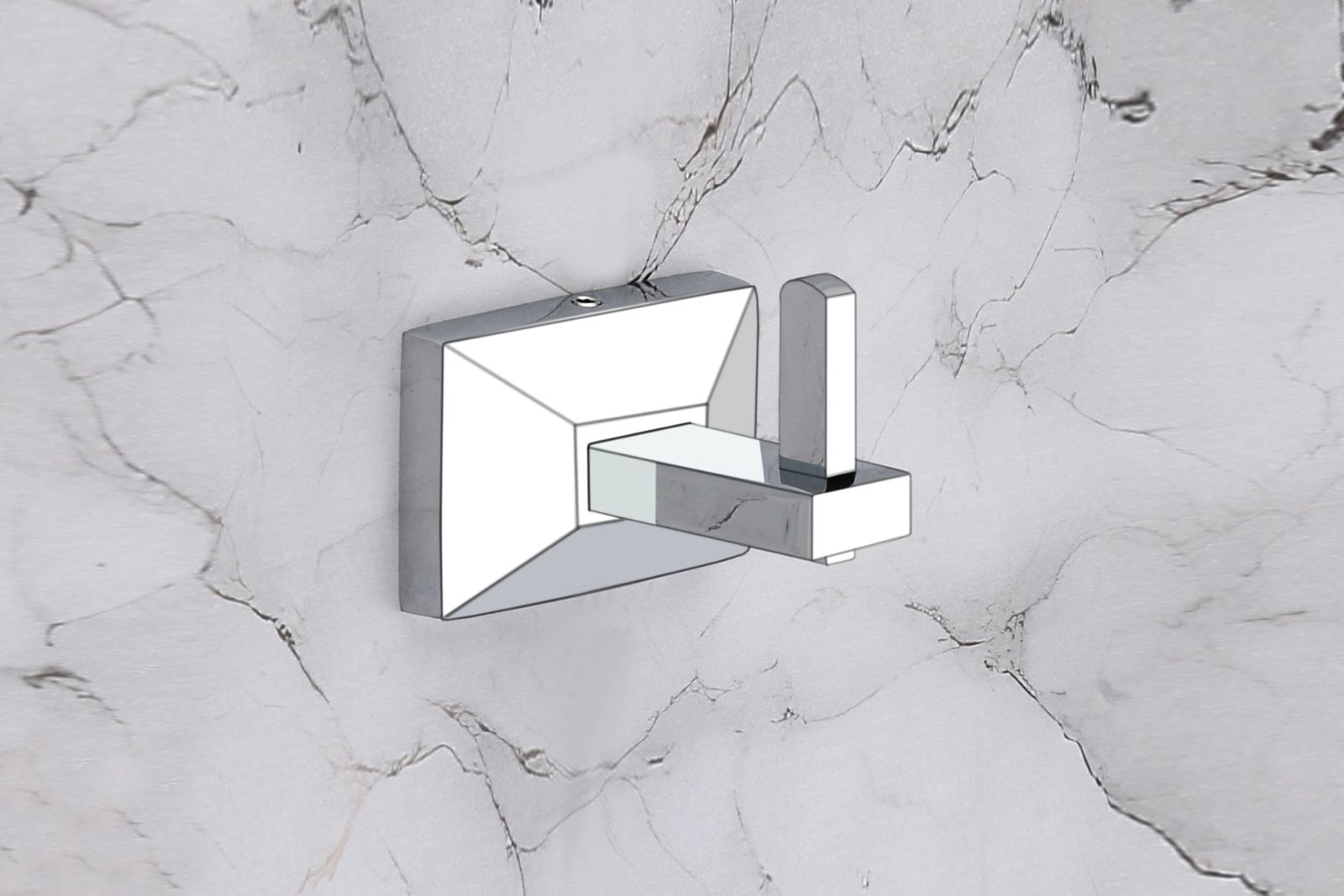Robe Hook  Ss 304 ( Delta Chrome )