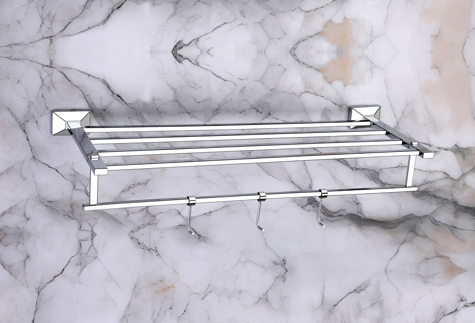 Towel Rack Ss 304 ( Delta Chrome )