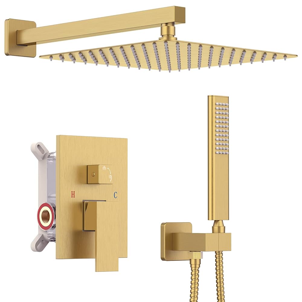 Diverter Set 3 In Flow Gold ( Elysees )