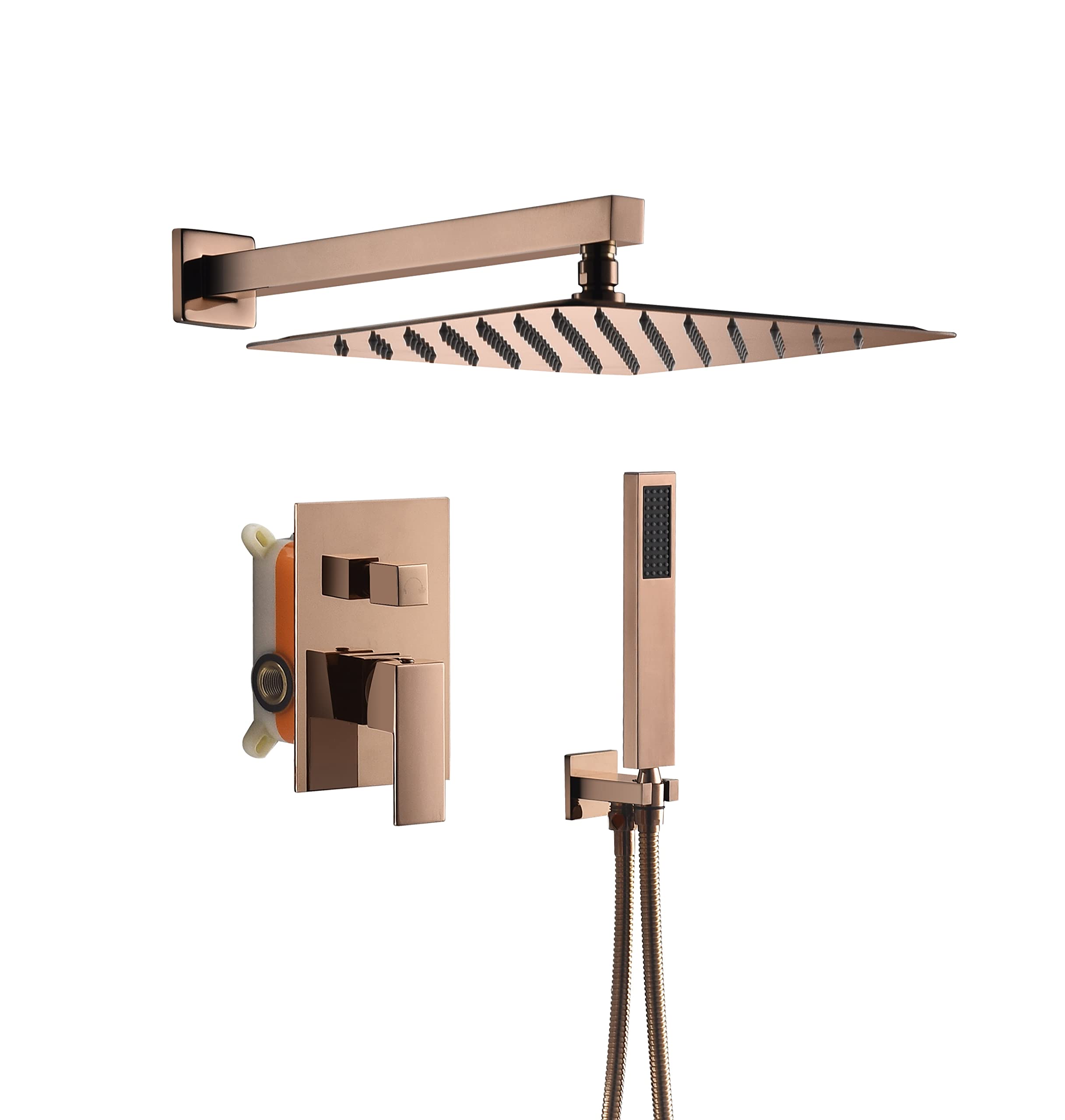  Diverter Set 3 In Flow Rose Gold ( Elysees)