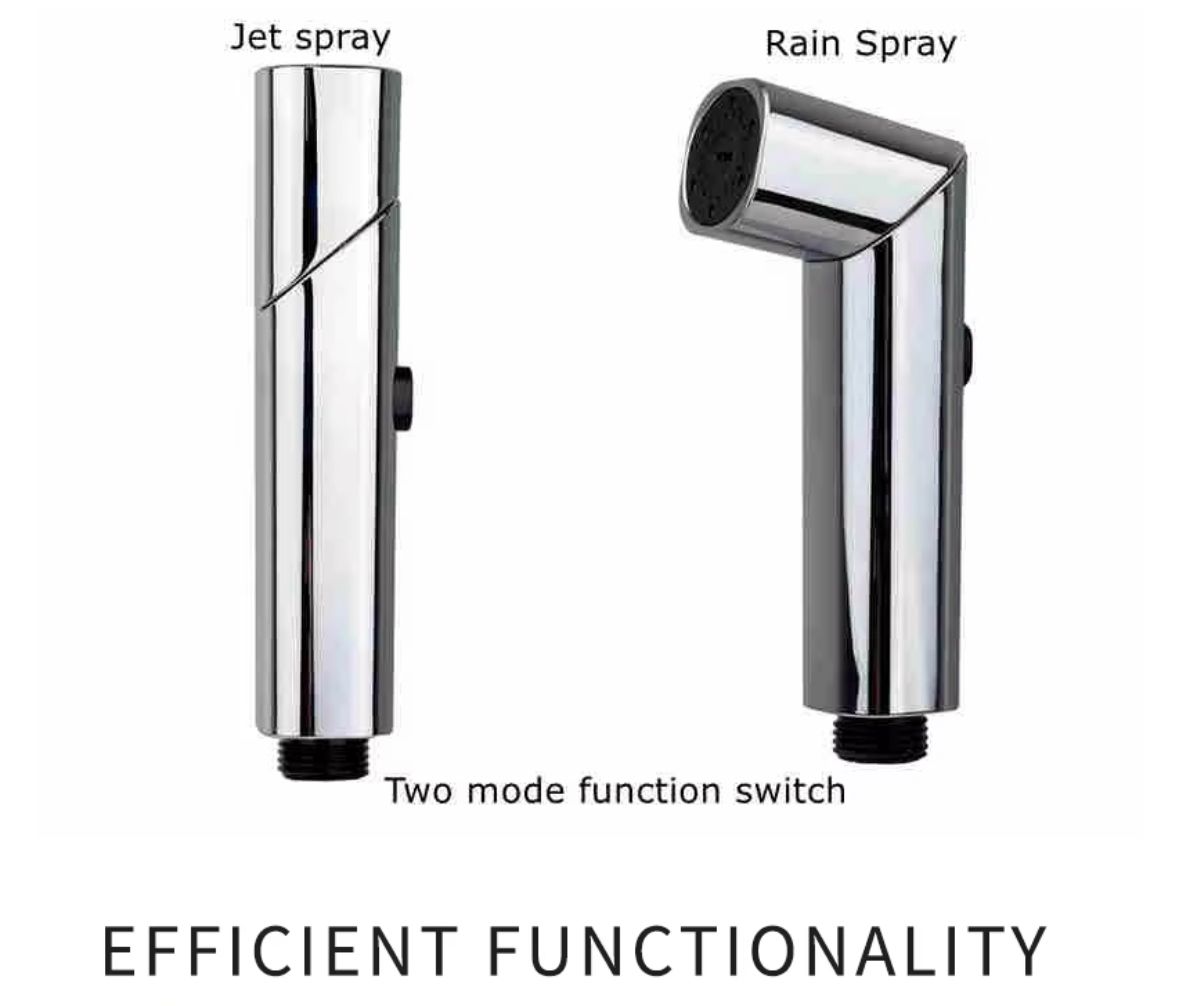 Health Faucet Tube &hook ( Dual Flow Moveable Rokio)