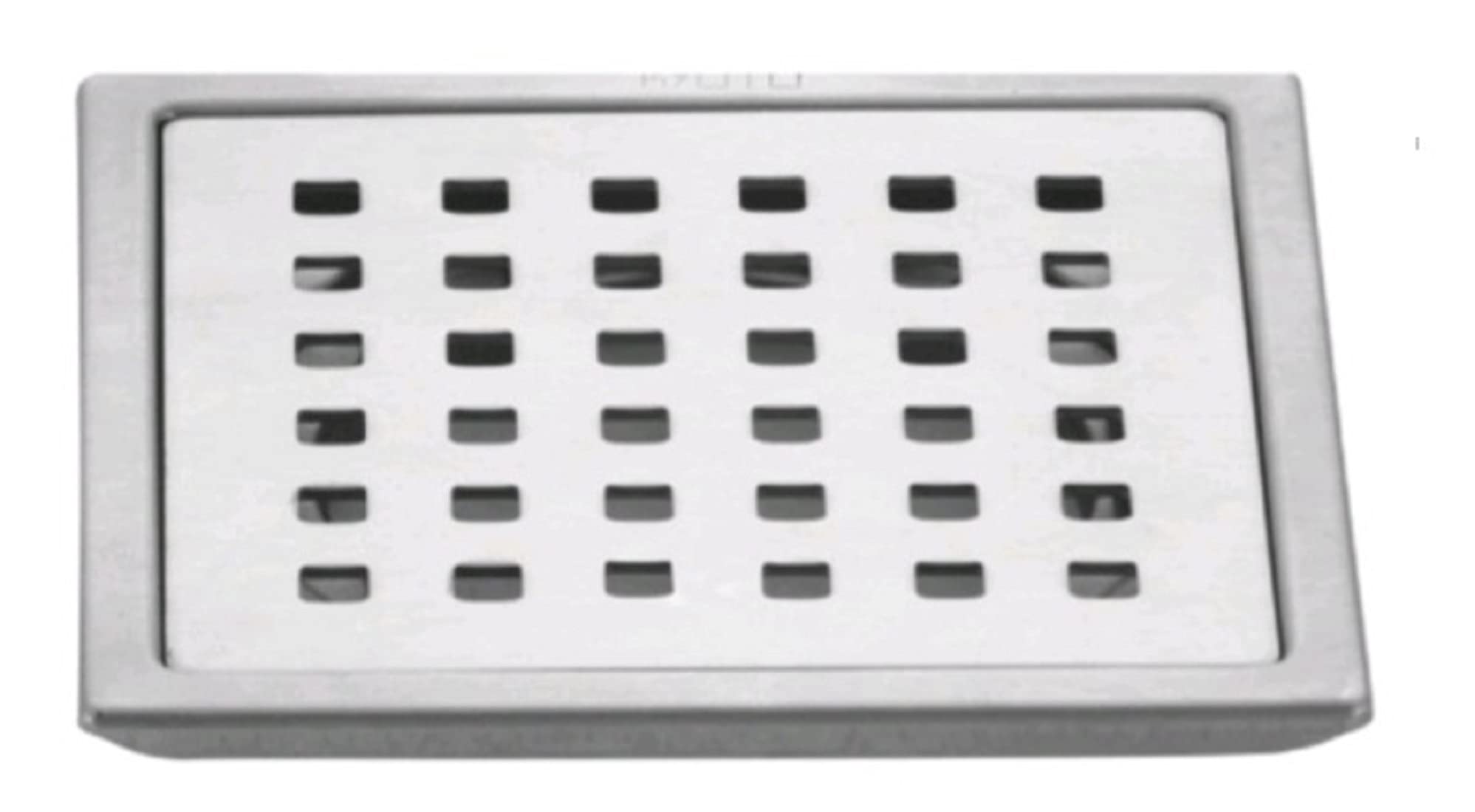 Grating 6"x6" Square Ss Plain ( Arose)