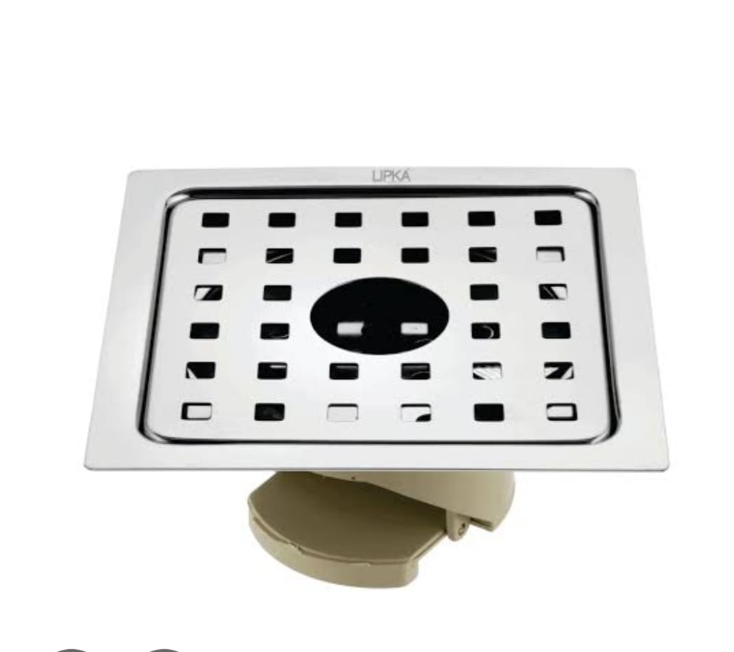 Grating  5"x5" With Pvc Flip Square Ss Hole (arose) 