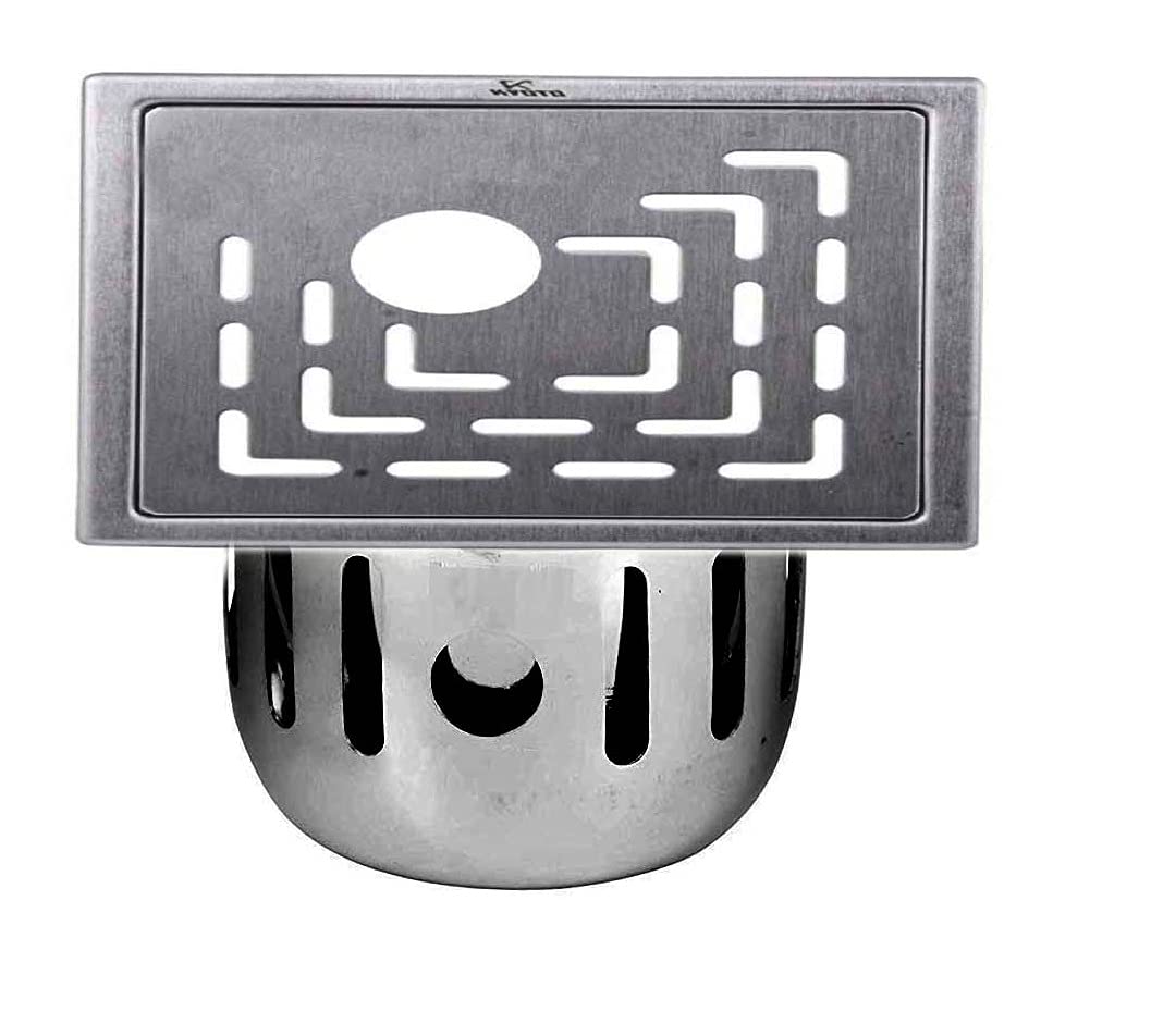 Grating 6"x6"  With Ss Flip Square Ss 304  Hole ( Ferry)