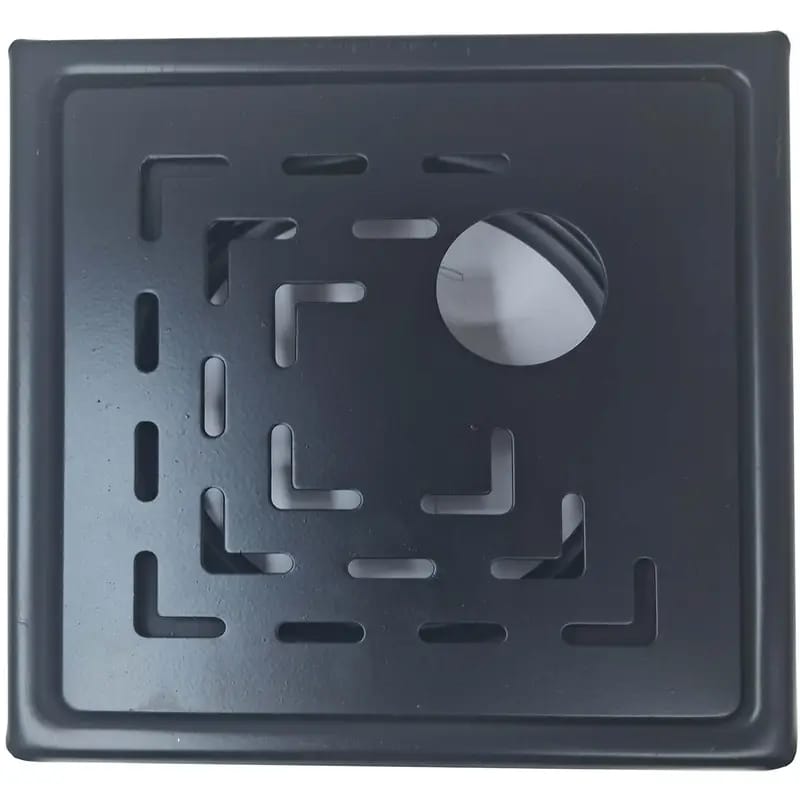 Grating 6x6" Square Ss 304  Hole (black Ferry)