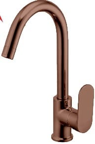 Single Lever Sink Mixture &table Mounted  Rose Gold (opal Pro)